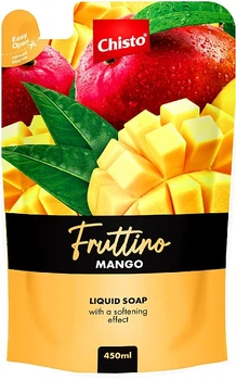 Рідке мило Chisto Fruttino змінний блок Mango 450 мл (4820204703493)