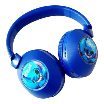 Бездротові навушники для дітей та підлітків Стіч KT-100 Bluetooth, бездротові, з мікрофоном та RGB підсвічуванням