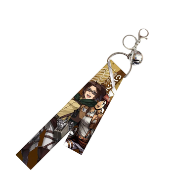 Брелок тканевый Атака титанов Ханджи Зоэ и Саша Браус Attack on Titan Hange Zoë and Sasha Braus 10 см