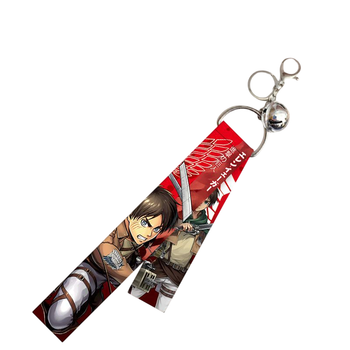 Брелок тканевый Атака титанов Эрен Йегер Attack on Titan Eren Yeager 15 см