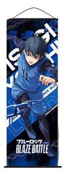 Гобелен Синяя тюрьма: Блю Лок Йоичи Исаги Blue Lock Yoichi Isagi 70x25 см