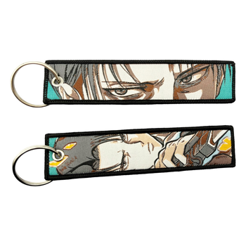 Брелок тканевый Атака титанов Леви Аккерман Attack on Titan Levi Ackerman 10 см