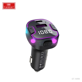 Fm Модулятор MP3 Car Charger 3.0A 1U 1C Earldom ET-M99