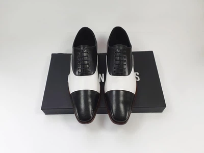 Чоловічі туфлі GORDON & BROS 41 26.5 см 7 UK чорно-білі