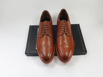 Мужские туфли GORDON & BROS 46 30 см 12 UK коричневые