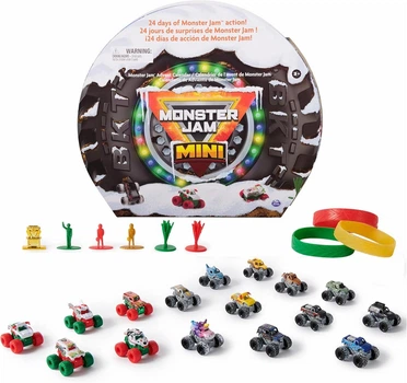 Адвент-календарь Spin Master Monster Jam Mini Christmas Advent Calendar (6065437)