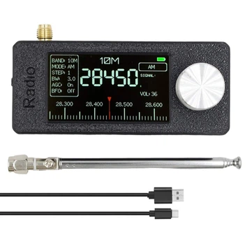 Вседіапазонний міні-радіоприймач DSP SI4732-ESP32 Радіо FМ AM SW MW LW VHF CB