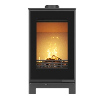 Стальная печь-камин на дровах KAWMET VENUS S16 Basic Decor 9.5 кВт