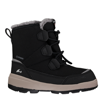 Чоботи Viking Montebello Warm GTX Zip Black, колір чорний, розмір 23 (243.90030.0002)