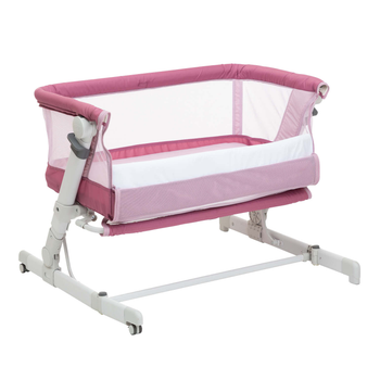 Дитяче ліжечко Chicco Next2Me Pop Up, колір рожевий (79299.20)