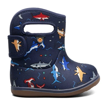 Чоботи Bogs Baby Pixel Shark, колір синій, розмір 26 (253.73412I.492)