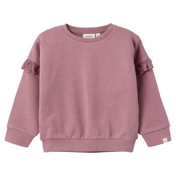 Свитшот Lil'Atelier Millie Rose, цвет розовый, размер 122/128 (241.13227539.NROS)