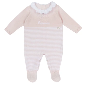 Комбинезон вязаный Chicco April, цвет розовый, размер 68 (090.27113.011)