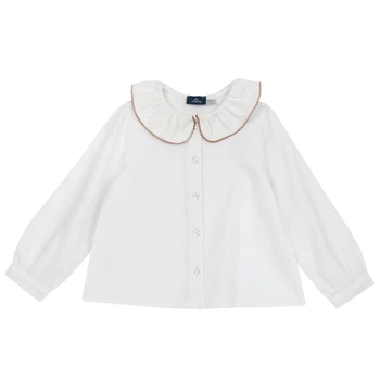 Блузка Chicco Grazia, цвет белый, размер 116 (091.00079.030)
