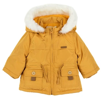 Термокуртка Chicco Winter travel, цвет желтый, размер 74 (090.87606.042)