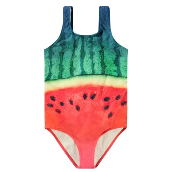 Закритий купальник Molo Nika Melon, колір зелений, розмір 122 (8S25P520.3784)