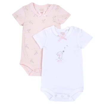Боді (2 шт.) Chicco Amore, колір рожевий, розмір 80 (090.11773.011)