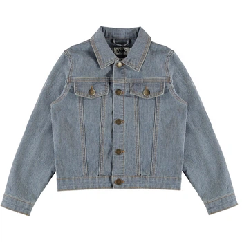 Жакет джинсовый Molo Heidi Fine Milkboy Stripe, цвет синий, размер 176 (2S21M303.6290)