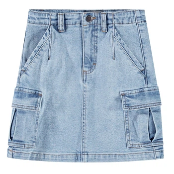 Юбка джинсовая Molo Belli Distressed Washed, цвет голубой, размер 122/128 (2S25D114.5418)