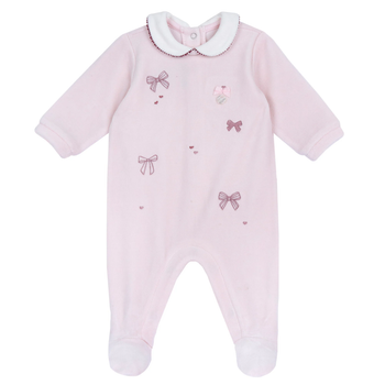 Велюровый комбинезон Chicco Alexa, цвет розовый, размер 56 (091.00243.011)