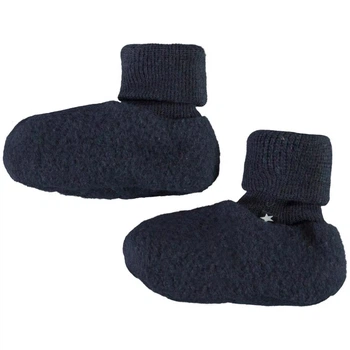 Пинетки из шерсти мериноса Molo Umut Dark Navy, цвет синий, размер 56 (7NOSU102.2693)