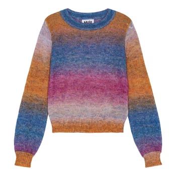 Джемпер Molo Gemina Rainbow Play, цвет голубой, размер 110/116 (2W24K215.9163)