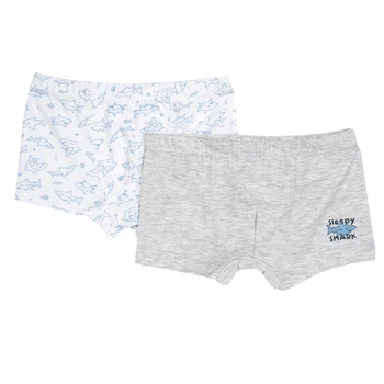 Труси (2 шт.) Chicco Sleepy Shark, колір сірий, розмір 128 (261.01494.064)