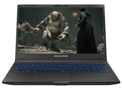 Ноутбук Dream Machines 15.6 RG3050-15 FHD IPS/Intel i7-13620H/32GB/1TB/RTX 3050 4GB/DOS/Black (RG3050-15UA77)