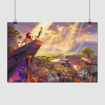 Постер Король Лев, Lion King, A3 30×39 см (id4571)