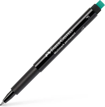 Маркер перманентный Faber-Castell OHP Multimark, 0,6мм. F, Multimark, Черный, (151399)