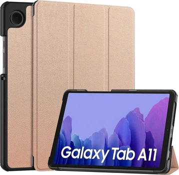 Чохол Magnet Samsung Galaxy Tab A11 8.7" X133 X135 (2025) Rose Gold (44277)