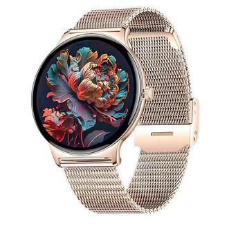 Смарт-часы Uwatch T8 Gold (круглая модель) 2 ремешка