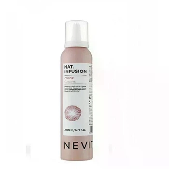 Мусс для фиксации и сохранения цвета окрашенных волос Nevitaly Color Sublime Mousse 200 мл, объем и стойкость
