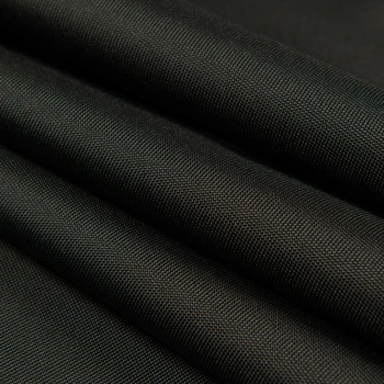Ткань оксфорд-215 PU 600D черный (215г/м.кв150см пог.м) 95942