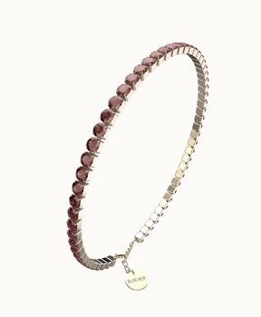 Жіночий браслет Burker Ava Gold Burgundy
