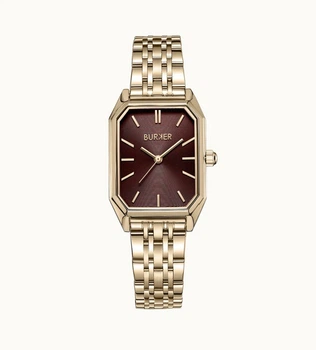 Часы Burker Isabell Gold Burgundy