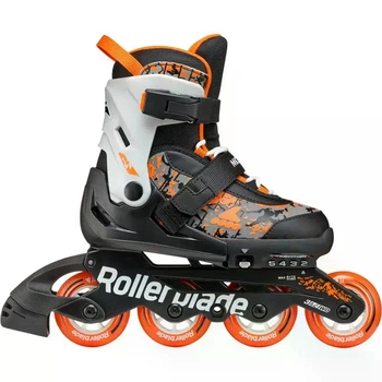 Детские ролики Rollerblade Microblade SL Black/Orange 36-40.5