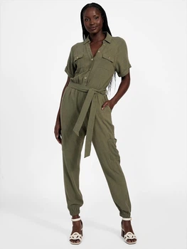 Женский комбинезон Guess (7620837582376) Harper Jogger Jumpsuit S зеленый