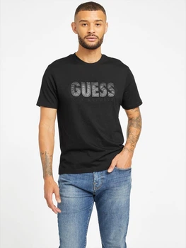 Мужская футболка Guess (7626741013326) Eco Beats Logo XL черная