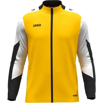 Олімпійка (мастерка) дитяча Jako DYNAMIC жовто-біло-чорна 134-146 см 9370-305