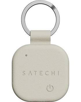 Брелок-трекер Satechi FindAll для Apple Find My Беспроводная зарядка (Sand)