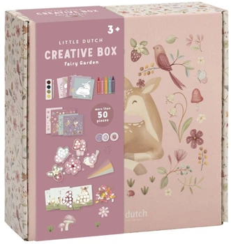 Zestaw kreatywny Little Dutch Craft Box Bajkowy ogród (8714274126053)