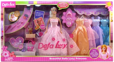 Кукла Defa Lucy с набором платьев и аксессуарами 6073B