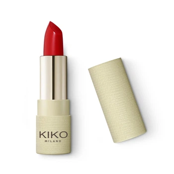 Матовая помада Kiko Milano GREEN ME Matte Liptick (105-Classic Red). 4г