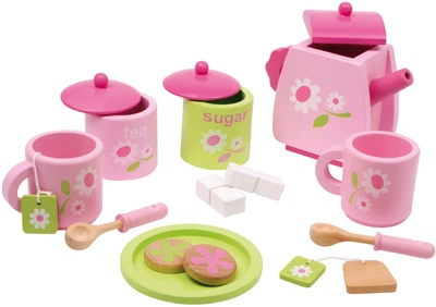 Дерев’яний чайний набір для дітей Small Foot 17 елементів 2849 (4020972028495)