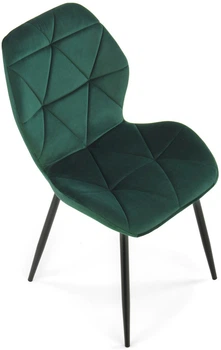 Стілець для кухні та вітальні Halmar K453 Темно-зелений (5905248119789)