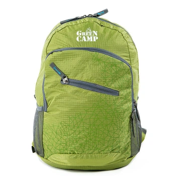 Складаний вело рюкзак 15л Green Camp зелений
