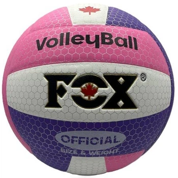 М'яч волейбольний фіолетово-рожевий FOX SD-V8000