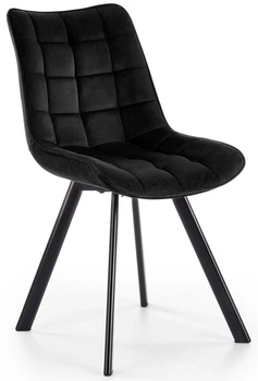 Krzesło do kuchni i salonu Halmar K332 Czarne (5905248118379)