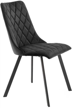 Стілець для кухні та вітальні Halmar K450 Чорний (5905248120266)